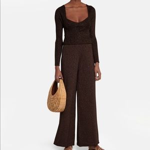 Two piece Staud metallic set